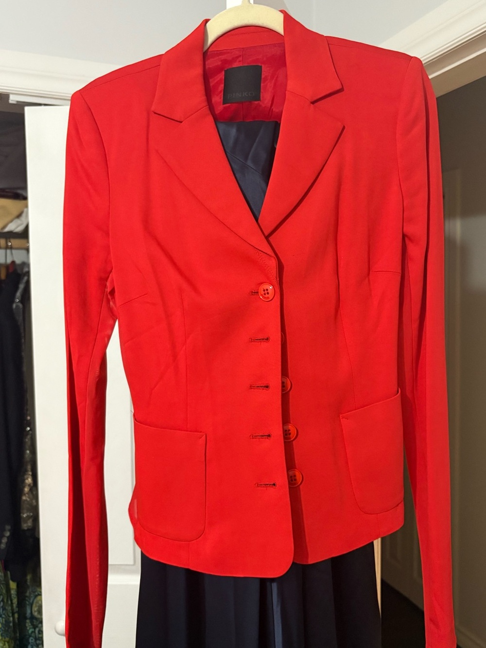 Pinko Women's Tailored Blazer with mesh